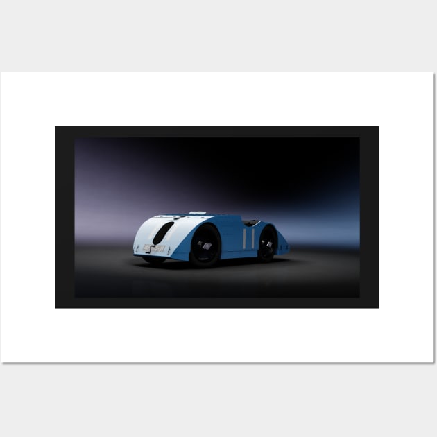 Bugatti Type 32 (Tank de Tours) Wall Art by Z31Chris